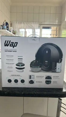 Robô Aspirador WAP Robot W400 C/ Controle Varre Passa Pano (lacrado)