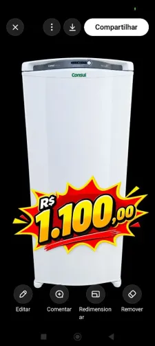 Vendo geladeira