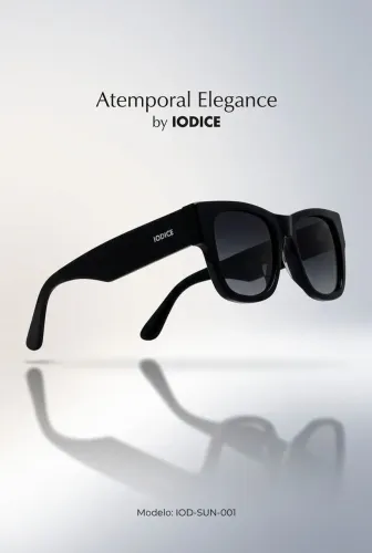 Óculos de Sol Iódice Original Black - Com Case de Luxo