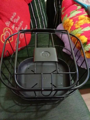 Cesta para bicicleta elétrica