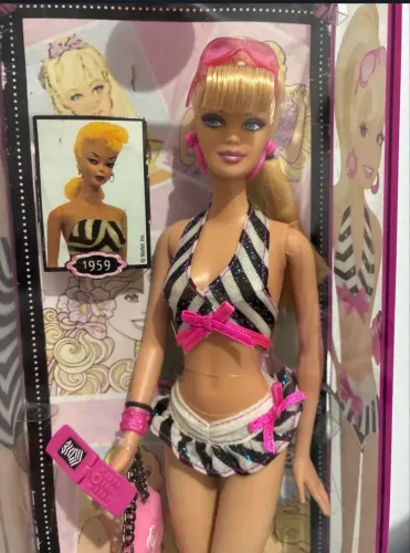 Barbie Then and Now 2009 - Edição comemorativa | Original Mattel