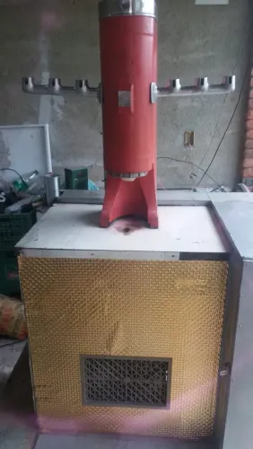 Máquina de sorvete americana Yuki antiga Funcionando bitzer 3