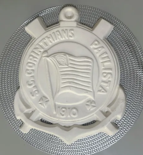 Placa de gesso Corinthians 