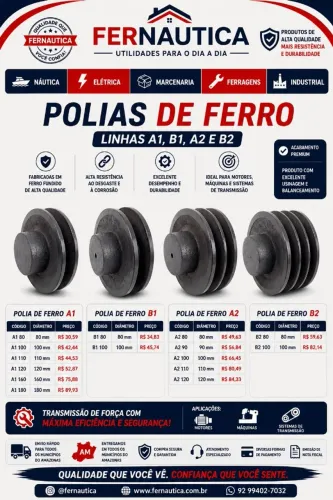 POLIA DE FERRO