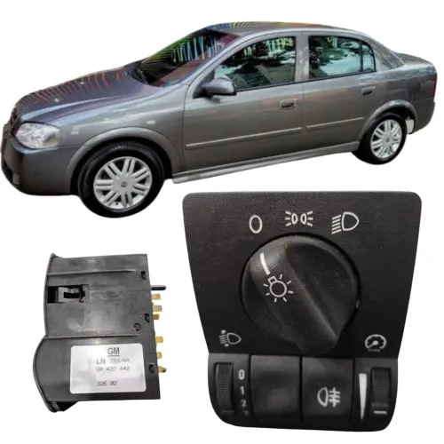 Botão Chave De Luz Gm Astra Zafira 99 2011 Original *