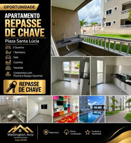 Repasse chaves apt com varanda 