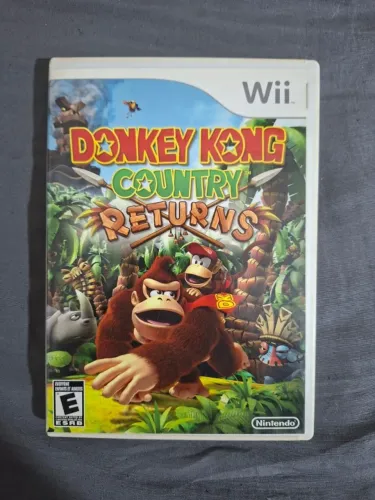 Donkey Kong Country Returns Nintendo Wii Original - Completo (CIB)