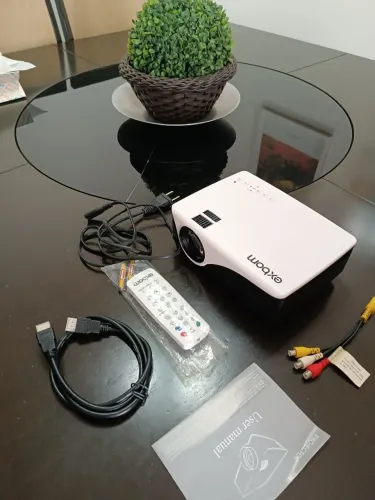 PROJETOR DATA SHOW EXBOM PJ-Q72 1200 LUMENS