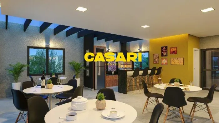 Apartamento com 2 dormitórios à venda, 49 m² por R$ 544.900,00 - Jardim - Santo André/SP