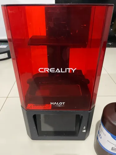 IMPRESSORA 3D RESINA CREALITY HALOT ONE + RESINAS