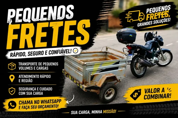 Faço pequenos fretes
