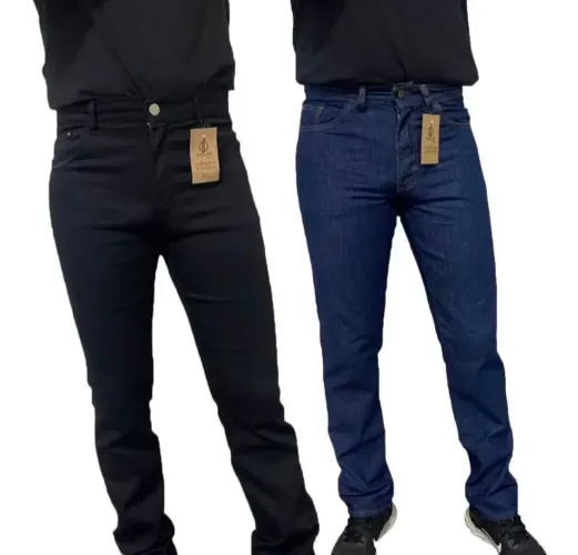 Calça jeans masculina do 36 ao 46 