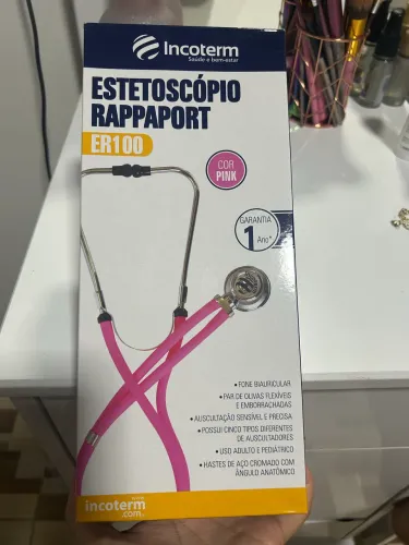 Estetoscópio Novo - NUNCA USADO