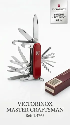Canivete Victorinox Master Craftsman 1.4763 (Raro / Descontinuado) - Na Caixa Original!