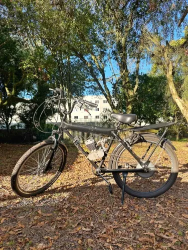 Bicicleta Motorizada X 80cc Aro 26 Tanque No Quadro