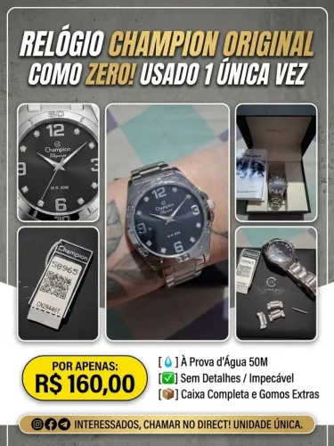 Relógio champion original