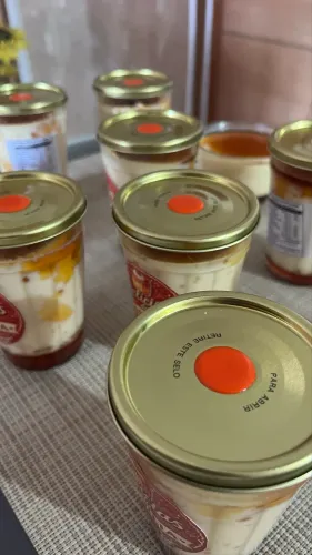 Pudim gourmet no Copo Americano 