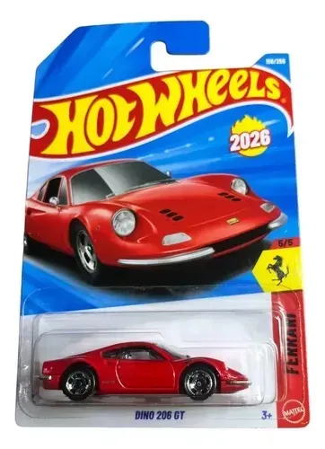 Hot Wheels Ferrari Dino 206 GT