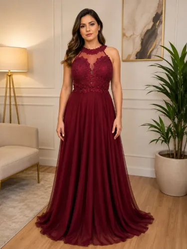 vestido de festa