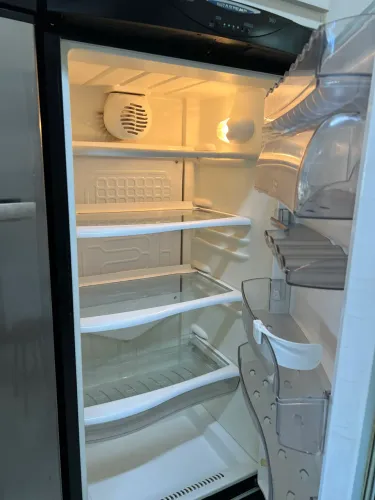 Geladeira frost Free inox Brastemp