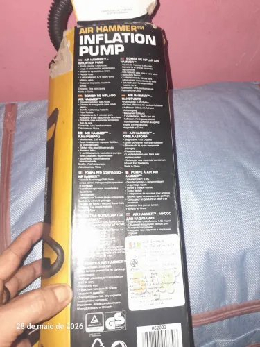 Bomba de encher colchão e etc