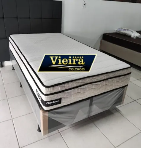 colchao solteiro molas ensacadas ortobom 12x sem juros