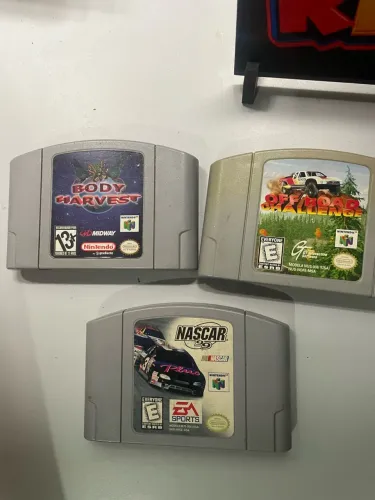 Jogos Nintendo 64 originais