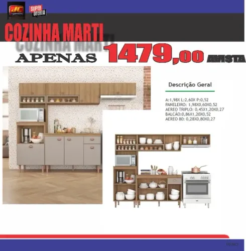 COZINHA MARTI COMPLETA