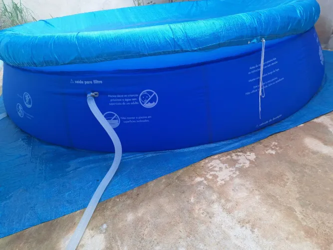 Piscina Mor Splash fun 7.800 l com filtro e forro