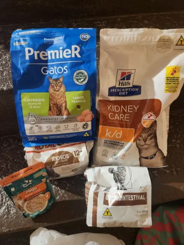 Ração para gatos