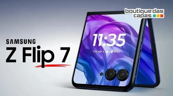 Capa Case Compatível Samsung Galaxy Z Flip 7 TPU Anti Shock Anti Impacto Premium