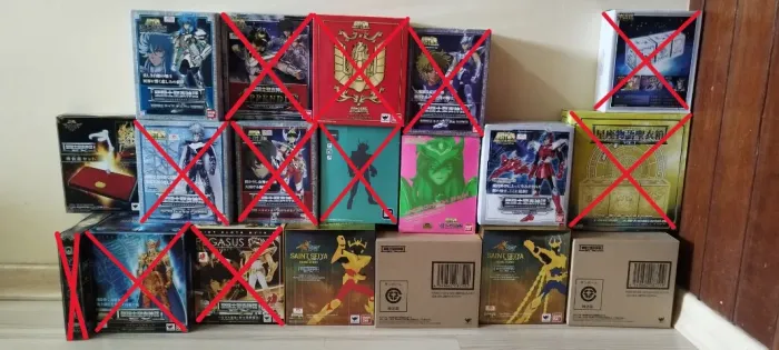 Coleção Cloth Myth e Cloth Myth EX Saint Seiya Diversos (Leia o anúncio)