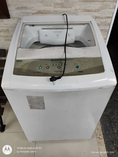 Vendo máquina de lavar e microondas, usados.