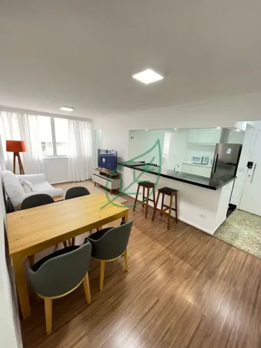 Apartamento para alugar, 2 dormitórios, mobiliado, 1 vaga, Consolaçãola