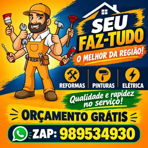 Faz tudo em maracanau  e região. 