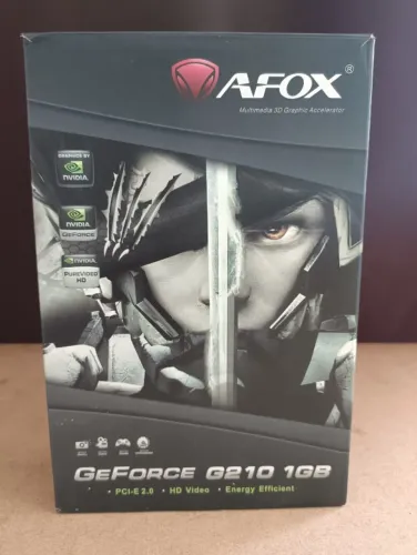 Placa de Video - Afox - GT210 1GB 64Bits