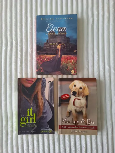 Kit Livros Diversos - 3 livros<br>