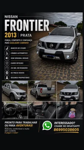 Nissan Frontier LE Attack CD 4X4 2.5 TB Die.aut 2013