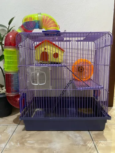 Gaiola hamster completa