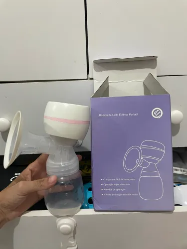 Bomba de leite elétrica portátil 