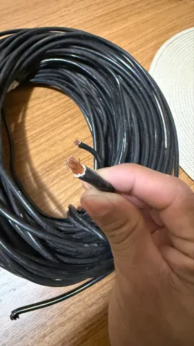 Cabo Flexível Corfio Preto 10 mm² - 42 Metros - 450/750V