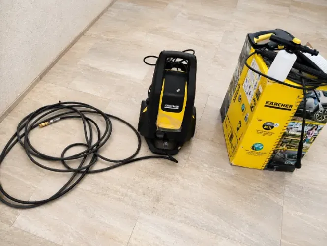 Lavadora de Pressão Karcher K3 110V + Mangueira Extra e Acessórios