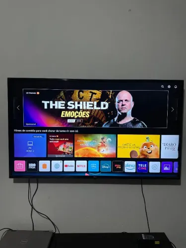Smart TV LG 55? 4K UHD - Modelo 55UN7310PSC - Perfeito estado e controle original