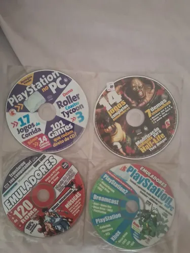 CDs Emuladores de jogos PC
