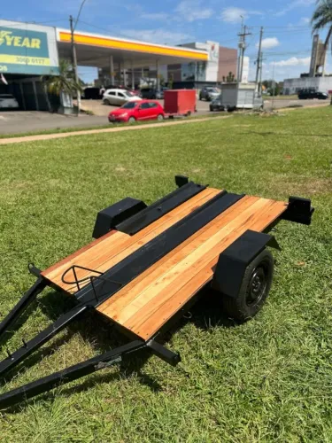 REBOQUE COMFORT P/ CARREGAR 1 MOTO