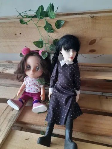 Boneca Vandinha + Boneca Maria Clara Original - Ótimo Estado