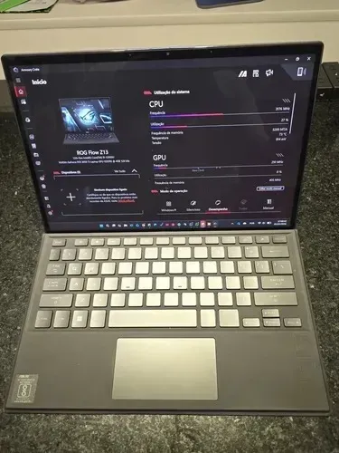 Notebook/Tablet Azus Rog Flow Z13 RTX 3050ti Core i9