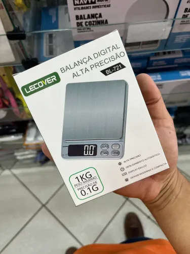 Balança digital de alta precisão