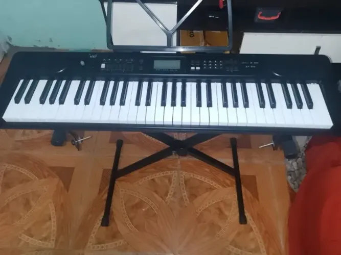 Teclado Musical Bravo Bp399 61 usado em estado de novo Teclas Sensitivas Bluetooth