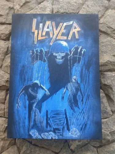 Quadro Banda Slayer 64 x 46